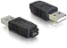 DELOCK Adapter USB micro-A+B Buchse zu USB2.0-A Stecker