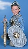 Plastic Silver And Gold Knight Set Costume [Toy]