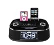 iLuv iMM173 Alarm Clock and Dual Dock for iPod and iPhone (Black)