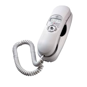 General Electric 29267GE1 10-Number Corded Memory Slimline Telephone With Call Waiting Caller Id