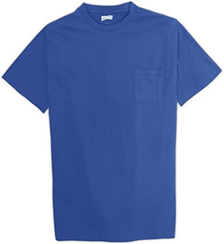 Big & Tall Men's Pennant Quality Cotton Pocket T-Shirt