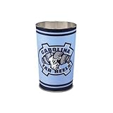 North Carolina Tar Heels NCAA Tapered Wastebasket (15 Height)