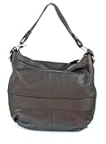 Sac &agrave; main tr&egrave;s chic pour femmes en cuir lisse coloris noir