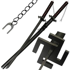  Bleach Ichigo Tensa Bankai Wooden Costume Sword