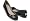 Toms - Womens Ballet Flats Shoes in Black Camila Leather & Suede, Size: 6B(M) US, Color: Black Camila Leather & Suede