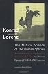 The Natural Science of the Human Species: An Introduction to Comparative Behavioral Research: The