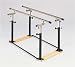 `Folding Parallel Bars 10' w/Wood Base Wood base measures 7 wide x 42 long and 1 1/4 thick * Heig