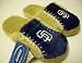 San Diego Padres MLB Plush Slide Slippers - XL