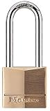 Master Lock 140DLH Solid Brass Keyed Different Padlock with 1-9/16-Inch Wide Body, 2-Inch Shackle