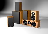 EPOS ELS 5.1 Home Theater System with Powered Sub