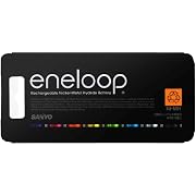 SANYO eneloop tones glitter 充電式ニッケル水素電池(単3形8色限定ラメ入りカラーパック)  HR-3UTGA-8SL