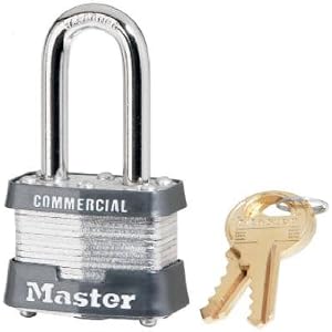 Master Lock #3KALF 1-1/2 LS Padlock