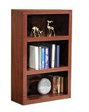 RUSH Bookcase, 48 in, Charles Harris, Dark Cherry finish, 48H x 30W x 12.62D