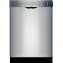 Bosch : SHE5AL05UC 24in Ascenta Series Full Console Dishwasher - Stainless Steel