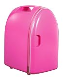 6 Litre Mini Fridge Pink