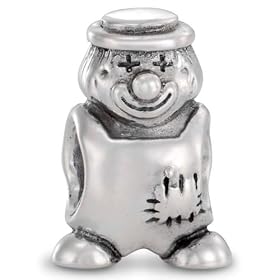 Buy Pandora Silver Clown Charm by MOTHER DAUGHTER Bead Charms fits Pandora and Chamilia Bracelet GIFT BOXED