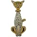 Jewelry : Siamese Cat Rhinestone Animal Pin Brooch
