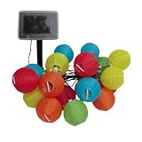 Smart Solar 3711MR20 20 LED Solar Chinese Lantern String Lights