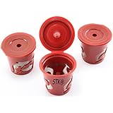 STK Keurig Reusable K-Cup 3 Count for Keurig Brewers K45, K130, K145, K40 replaces Ecobrew, Solofil, and Kuerig My refillable K cup from SterlingTek