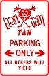 PEARL JAM FAN PARKING rock band street sign