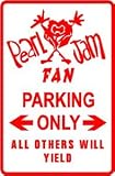 PEARL JAM FAN PARKING rock band street sign