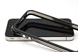 Schutzh�lle f�r iPhone 4 mit Metallbuttons ...::: transparent SCHWARZ - SCHWARZ :::... von HORNY PROTECTORS �