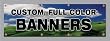 Custom Full Color Vinyl Banners Vinyl Signs by SignsinaSnap  Digitally Printed