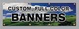 Custom Full Color Vinyl Banners Vinyl Signs by SignsinaSnap - Digitally Printed