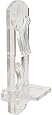 Prime-Line Products U 9398  1/4-Inch Self-Locking  Shelf Support Peg with 3/4-Inch Shelf, Clear,(Pack of 6)
