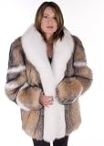 Crystal Fox Jacket - White Fox Trim