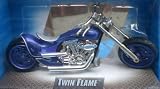 Review Mattel  / Hot Wheels Moto Twin Flame Bike Scale 1:18
