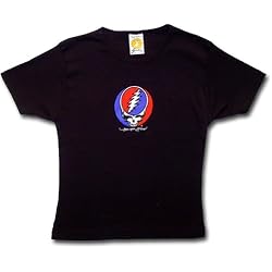 Grateful Dead "Steal Your Face" Junior Women's Baby doll Short Sleeve T-Shirt