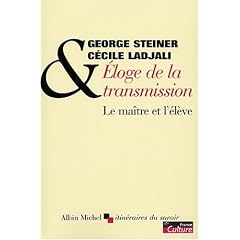 Eloge de la transmission : Du ma�tre � l'�l�ve