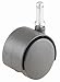 Shepherd Hardware 9673 2-Inch Office Chair Caster, Twin Wheel, 3/8-Inch Stem Diameter, 75-lb Load Capacity