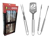 BBQ Grill Tools Set - Heavy Duty 20% Thicker Stainless Steel - Professional Grade Barbecue Accessori