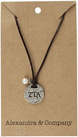 Zeta Tau Alpha Sorority Necklace