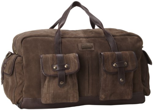 John Varvatos Men's Duffle Bag, Brown, One Size