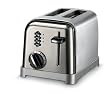 Cuisinart CPT-160BCH Metal Classic 2-Slice Toaster, Black Chrome