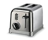  : Cuisinart CPT-160BCH Metal Classic 2-Slice Toaster, Black Chrome