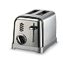 Cuisinart CPT-160BCH Metal Classic 2-Slice Toaster, Black Chrome