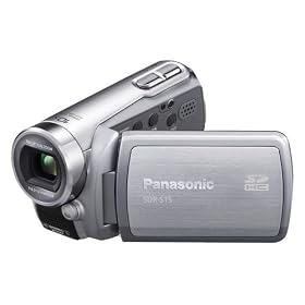 Panasonic SDR-S15 Flash Memory Camcorder With SD Card Slot - Silver