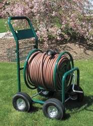 Liberty 2LRK8 Hose Cart, 4 Wheels, All Steel