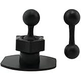 iSaddle CH370 3M Adhesive Sticky Mount Holder for ALL Garmin Nuvi GPS Navigator - Car Dashboard/Desk Mount Holder with Exclusive 17mm Ball Connection