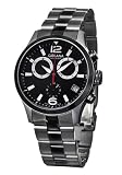 Golana - AE240-2 - Montre Homme - Quartz - Chronographe - Bracelet Acier inoxydable noir