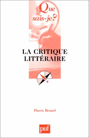 La Critique littéraire