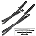 Samurai Warrior 2 Piece Wooden Sword Set