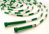 GOGO™ 7ft Segmented Skip Rope (GreenWhite, RedWhite), Jump Rope, Fitness Skipping Rope