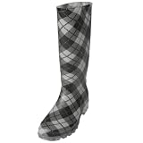 Adi Designs Womens Plaid Rainboots Adi Designs Womens Plaid Rainboots