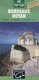 Carte touristique : Bordeaux - Royan