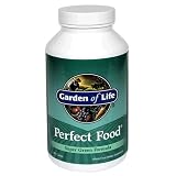 Garden of Life Perfect Food Super Green Formula, Caplets, 300-Count Bottle